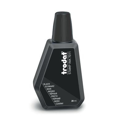 Trodat - Encre pour tampon - noir - 28 ml