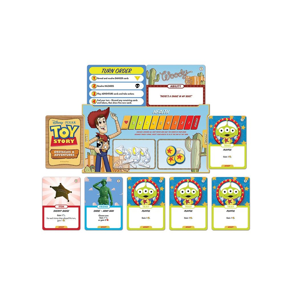 Toy Story - A Cooperative Deck Building Game