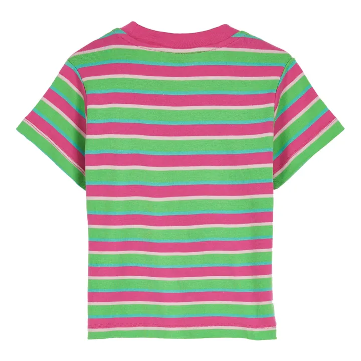 Finger in the nose T-shirt Rayé Kelly | Rose