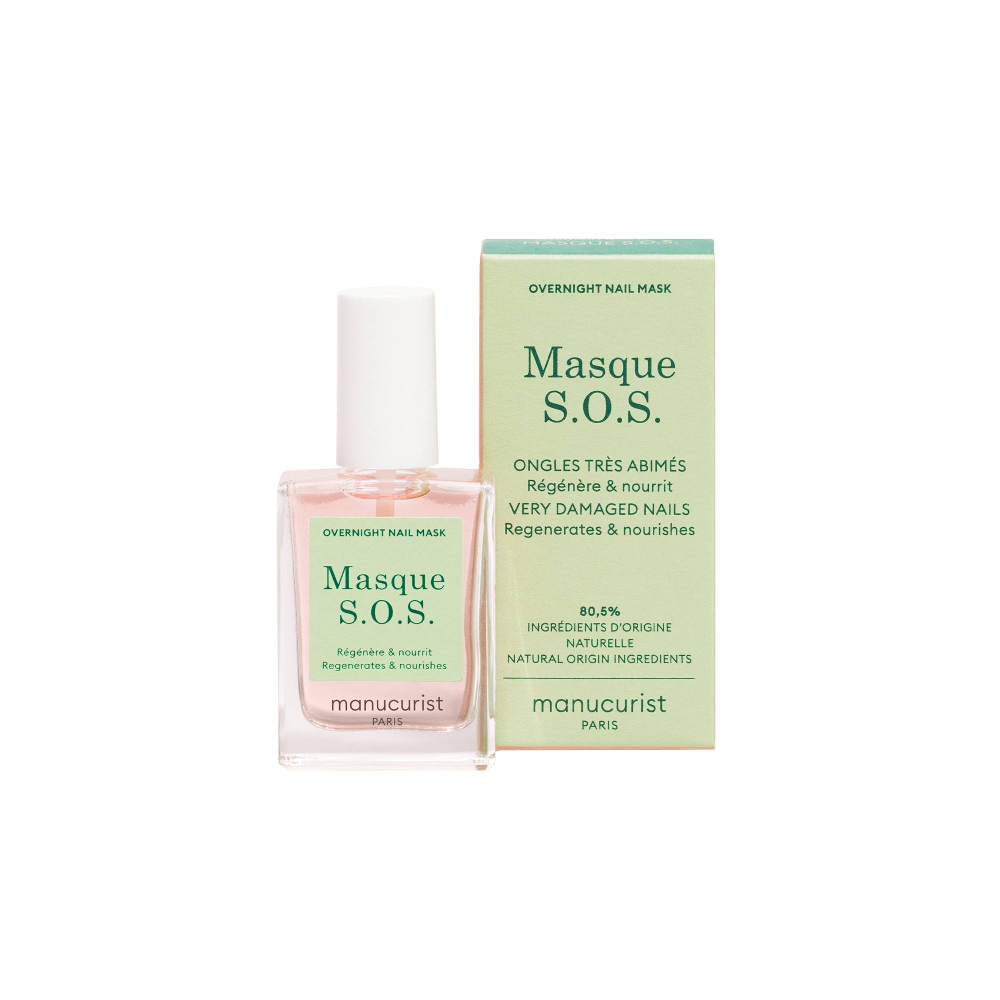 Masque S.O.S ongles très abîmés / 15ml