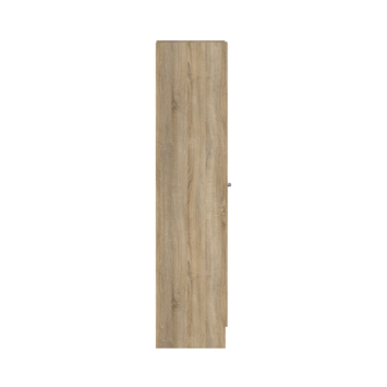 Opbergkast 1-deurs Cosmo eiken spaanplaat 200 x 49,2 x 47,1 cm