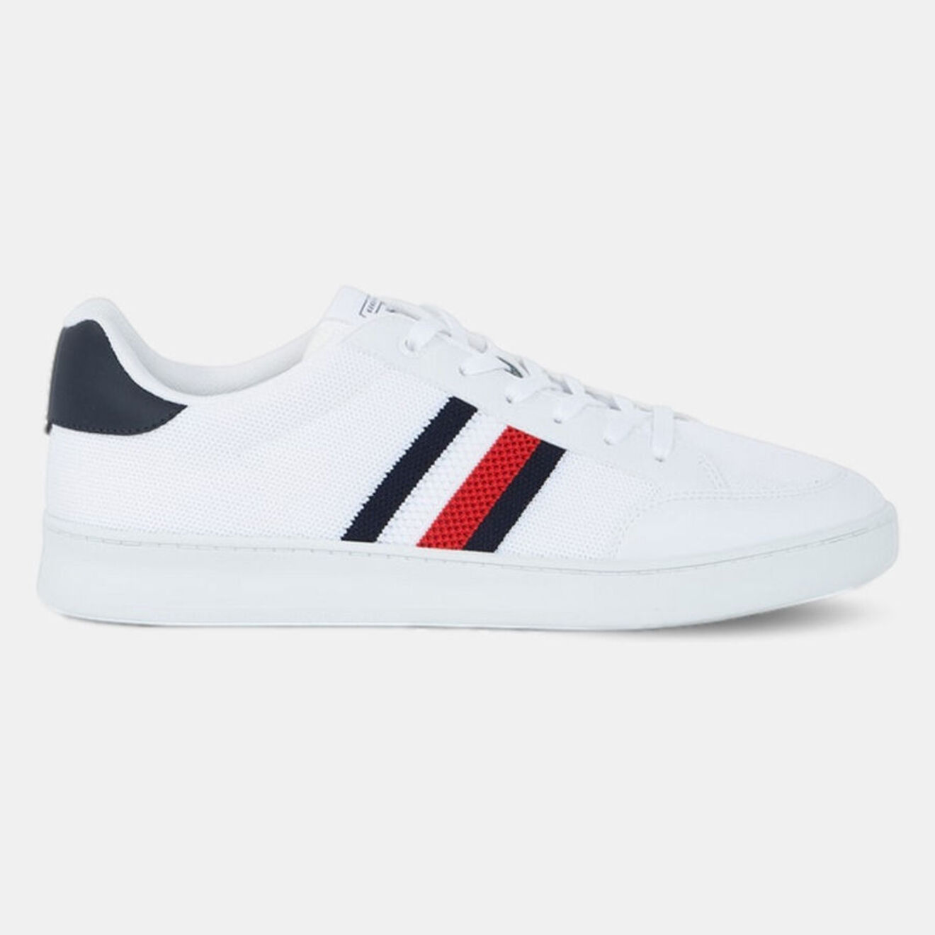 Tommy Hilfiger Tennis Retro Cupsole Knit blanches