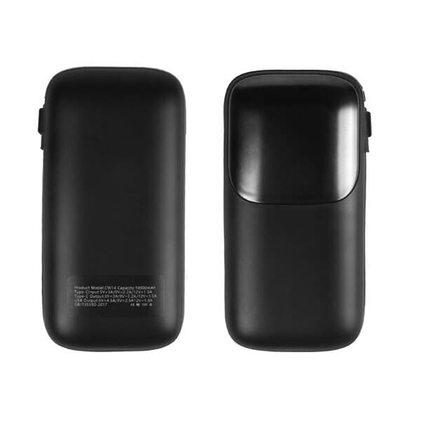 Mini powerbank 10000mAh med hurtig opladning og høj kapacitet