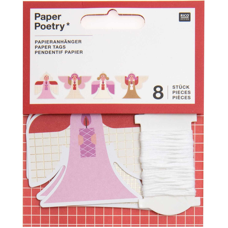 Rico Design Geschenkanhänger-Set, Engel