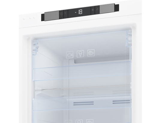 BEKO - Congélateur encastrable armoire BFNA247E40SN, 220L, No frost, 8 compartiments