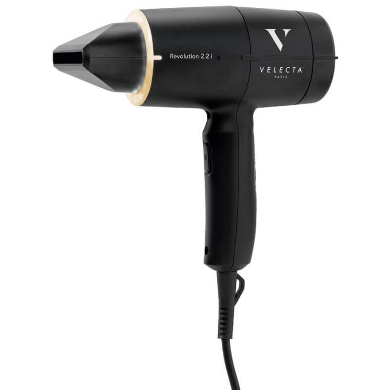 Sèche-cheveux ionic Tgr Revolution 2.2i noir absolu 2200W Velecta® Paris