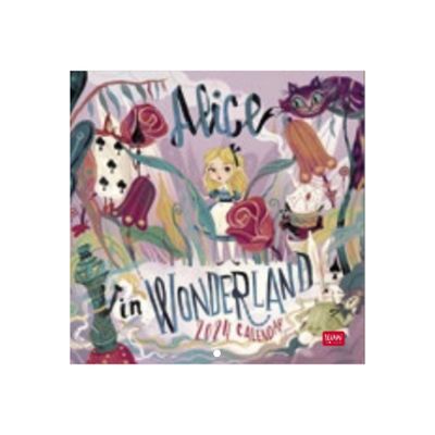 Legami Special Edition - Calendrier 2024 - 18 x 18 cm - Alice au Pays des merveilles