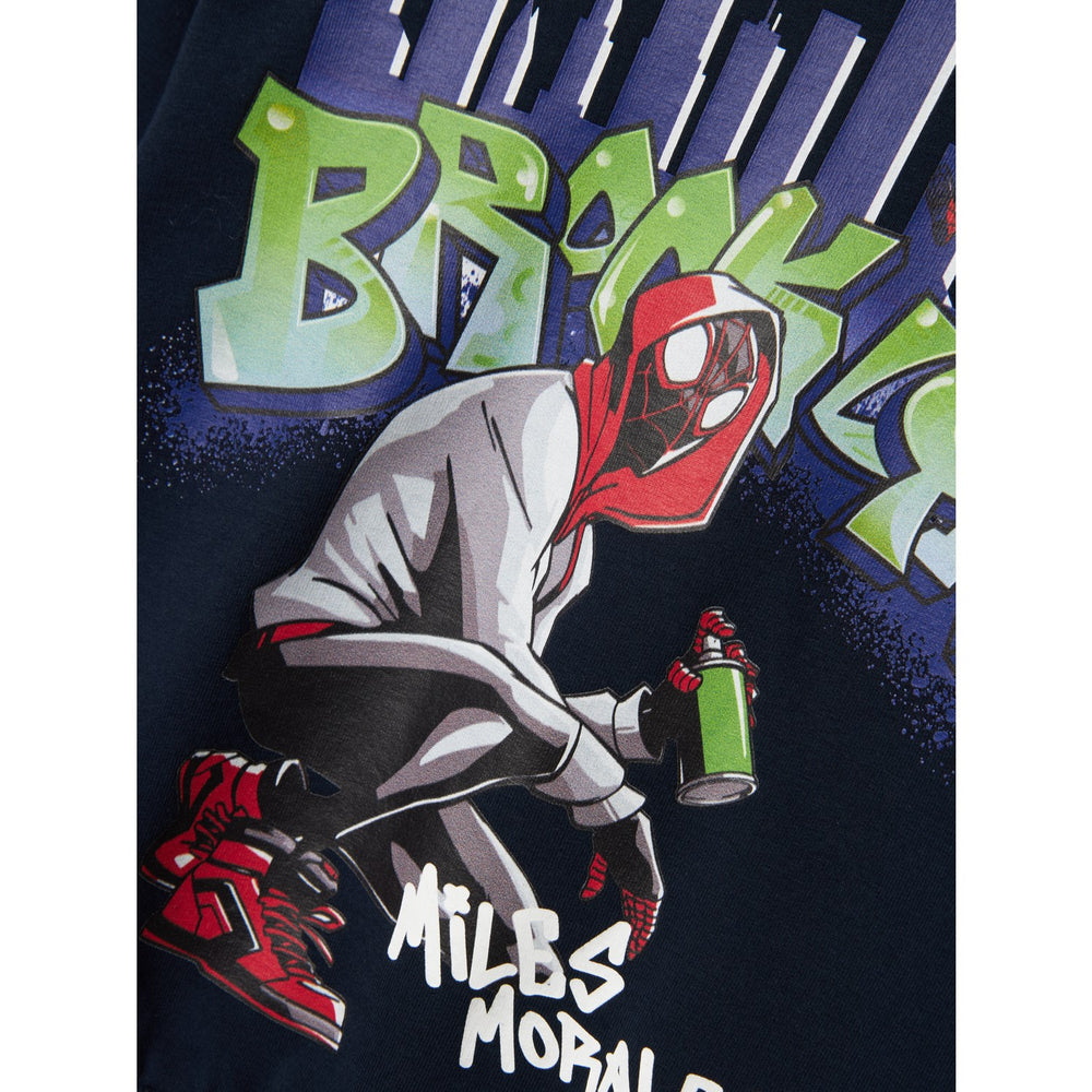 Køb Name It Dark Sapphire Orin Spiderman Regular Sweatshirt
