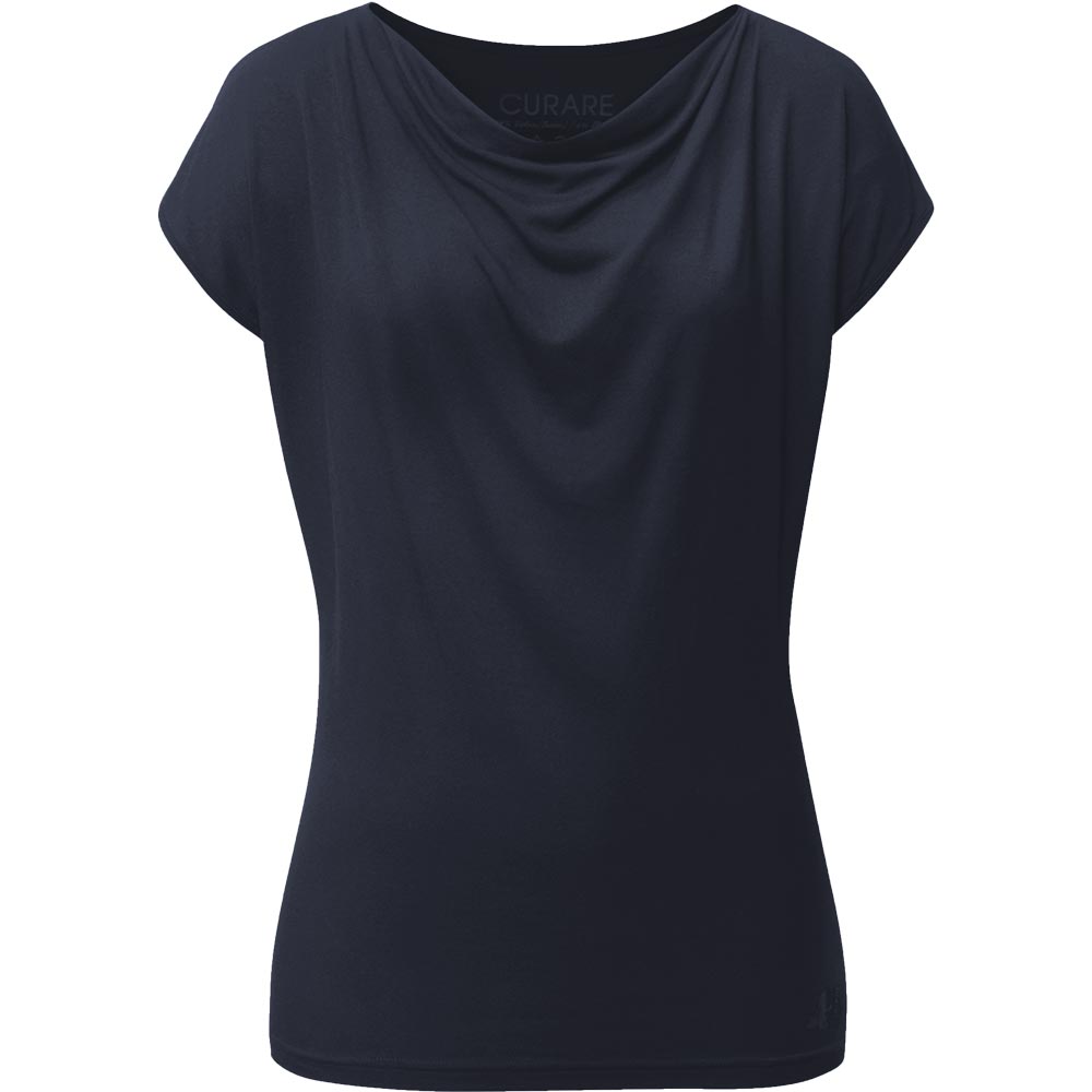 Curare Waterfall T-Shirt Damen midnight blue