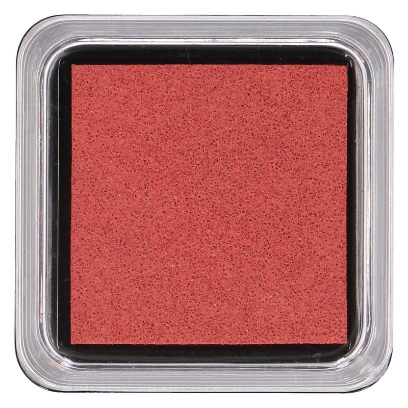 Stempelkussen. roze, 5 x 5 cm