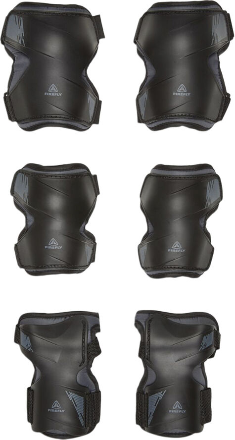 Firefly 3-Set Leisureline 2. 0 beskyttelsessæt Sort