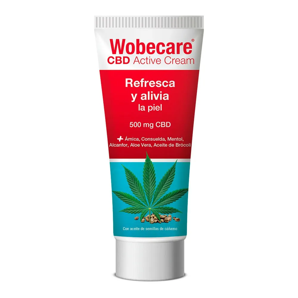 Wobecare CBD Active Cream 100ml Schmerzstillende Creme