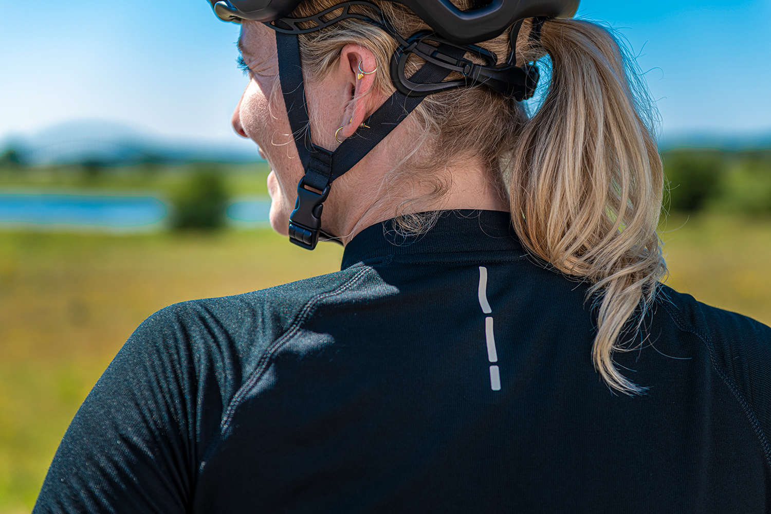 FUTURUM MARA Merino Fietsshirt Korte Mouwen Zwart Dames