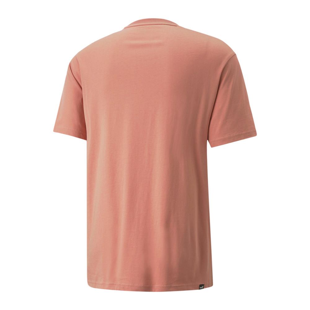 Puma T-shirt Rose Homme Puma Rad/cal