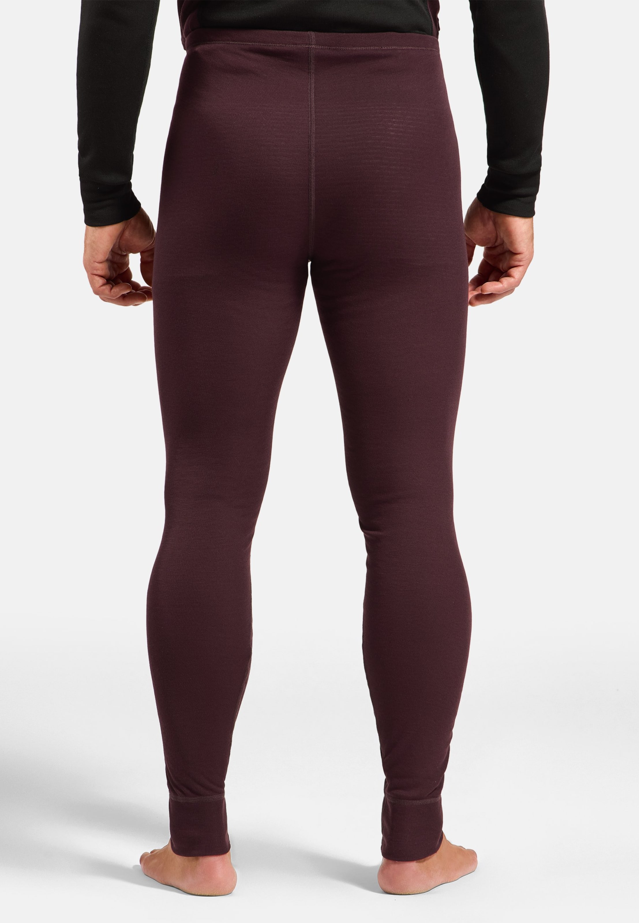 Active Warm Base layer Set in fudge - black