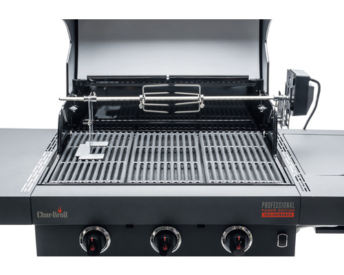Char-Broil draaispitmotor, roestvrij staal, kunststof