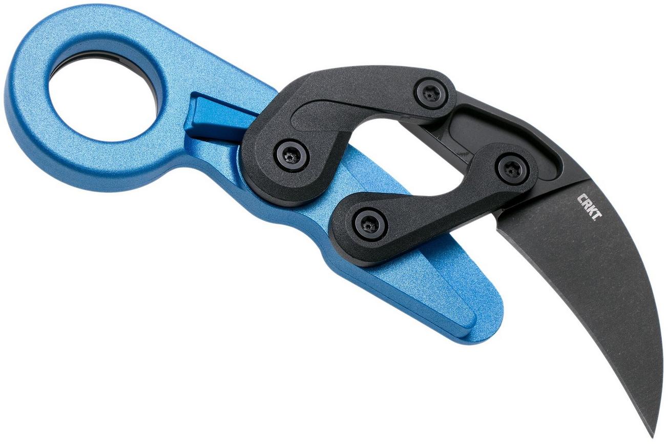 CRKT Provoke Blue Metallic 4041B zakmes, Joe Caswell design