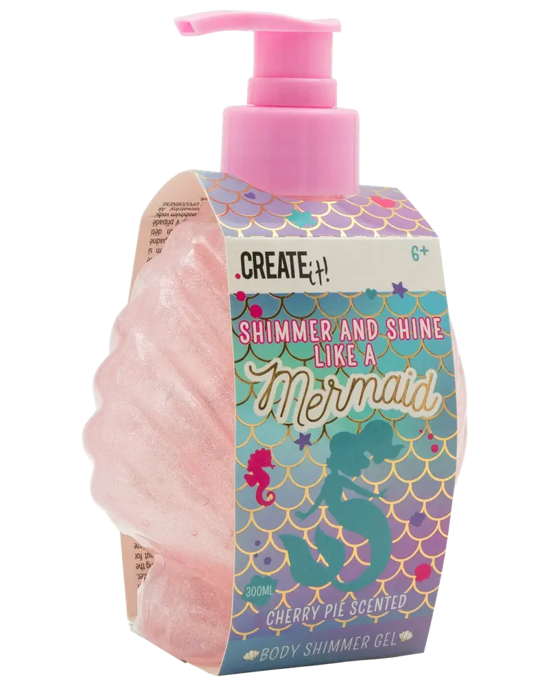 CREATEit Body shimmer gel 300 ml assorterede varianter
