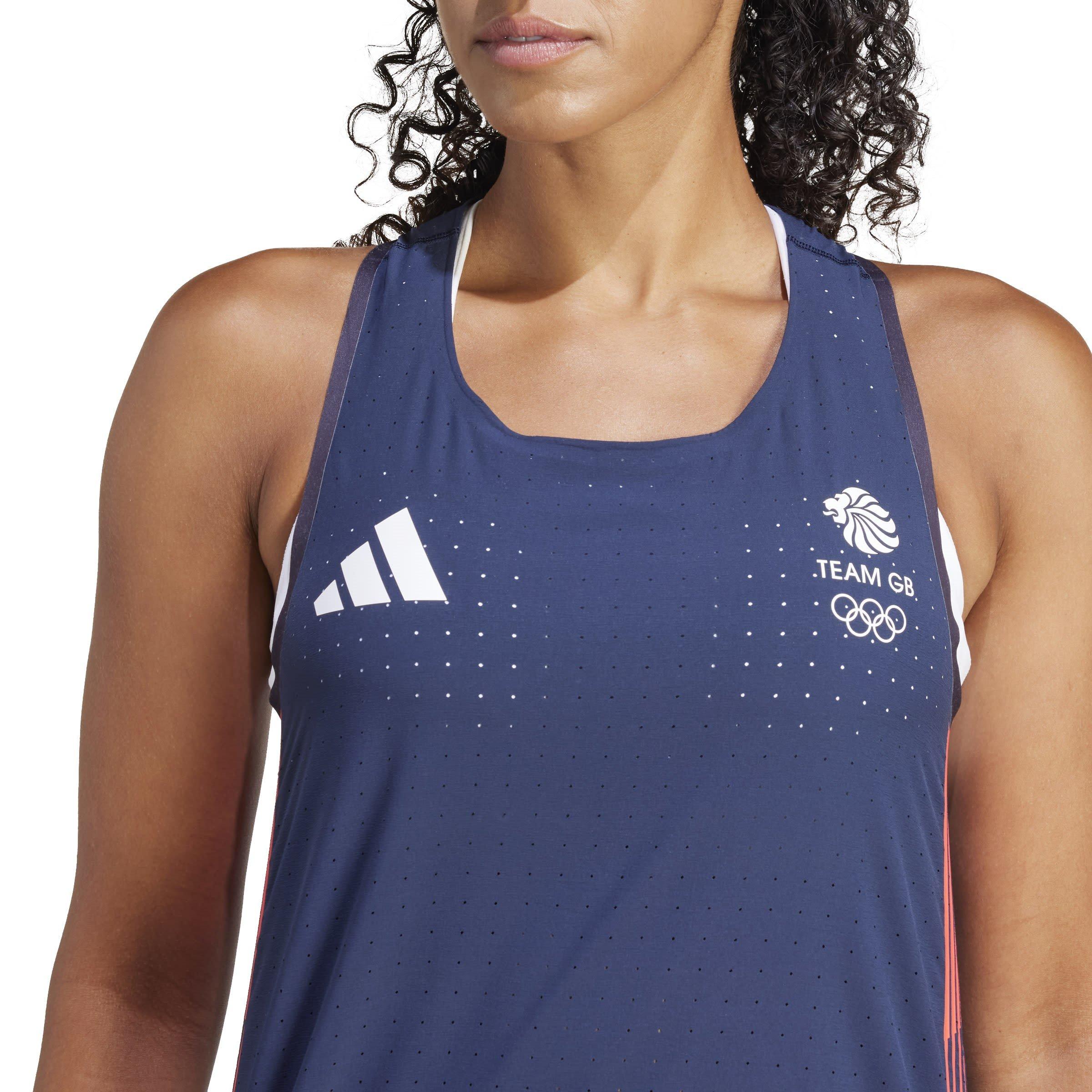 adidas Team GB Adizero Running Tank Top Womens