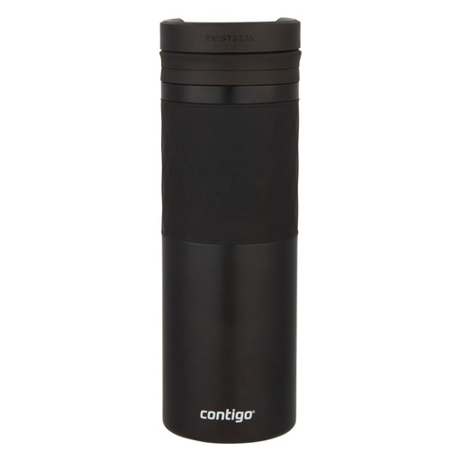 Contigo Garrafa térmica preta mate Glaze 470 ml