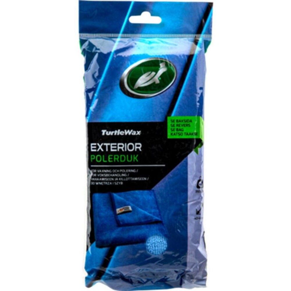 MIKROFIBERKLUTTURTLE WAX EXTERIOR BLÅ 4