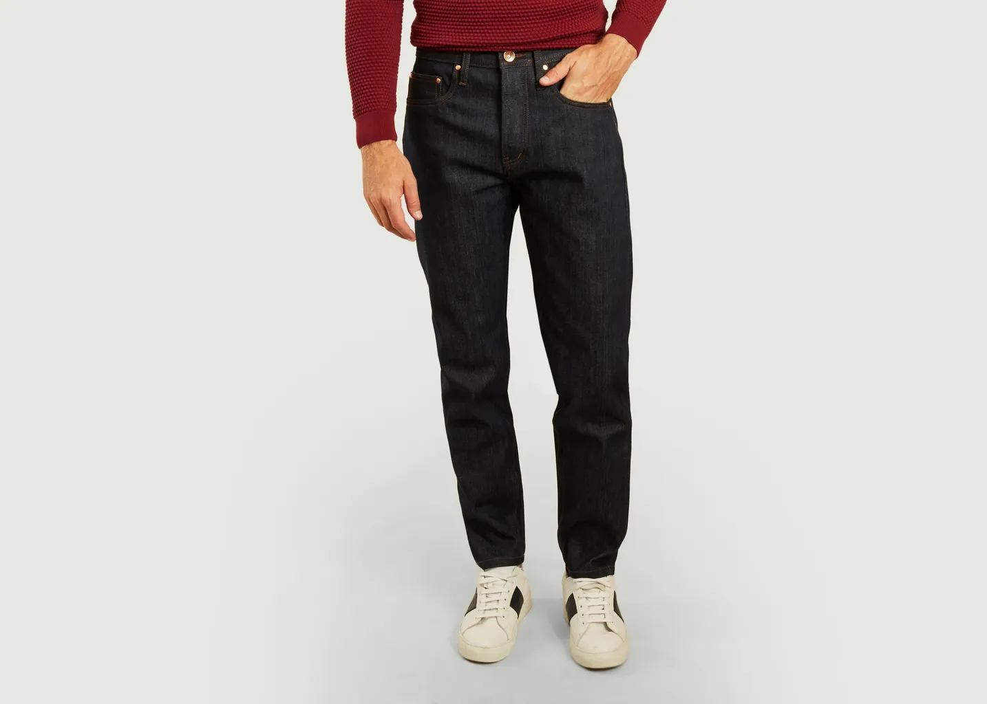 Jean UB601 relaxed tapered 14.5oz indigo selvedge The Unbranded Brand