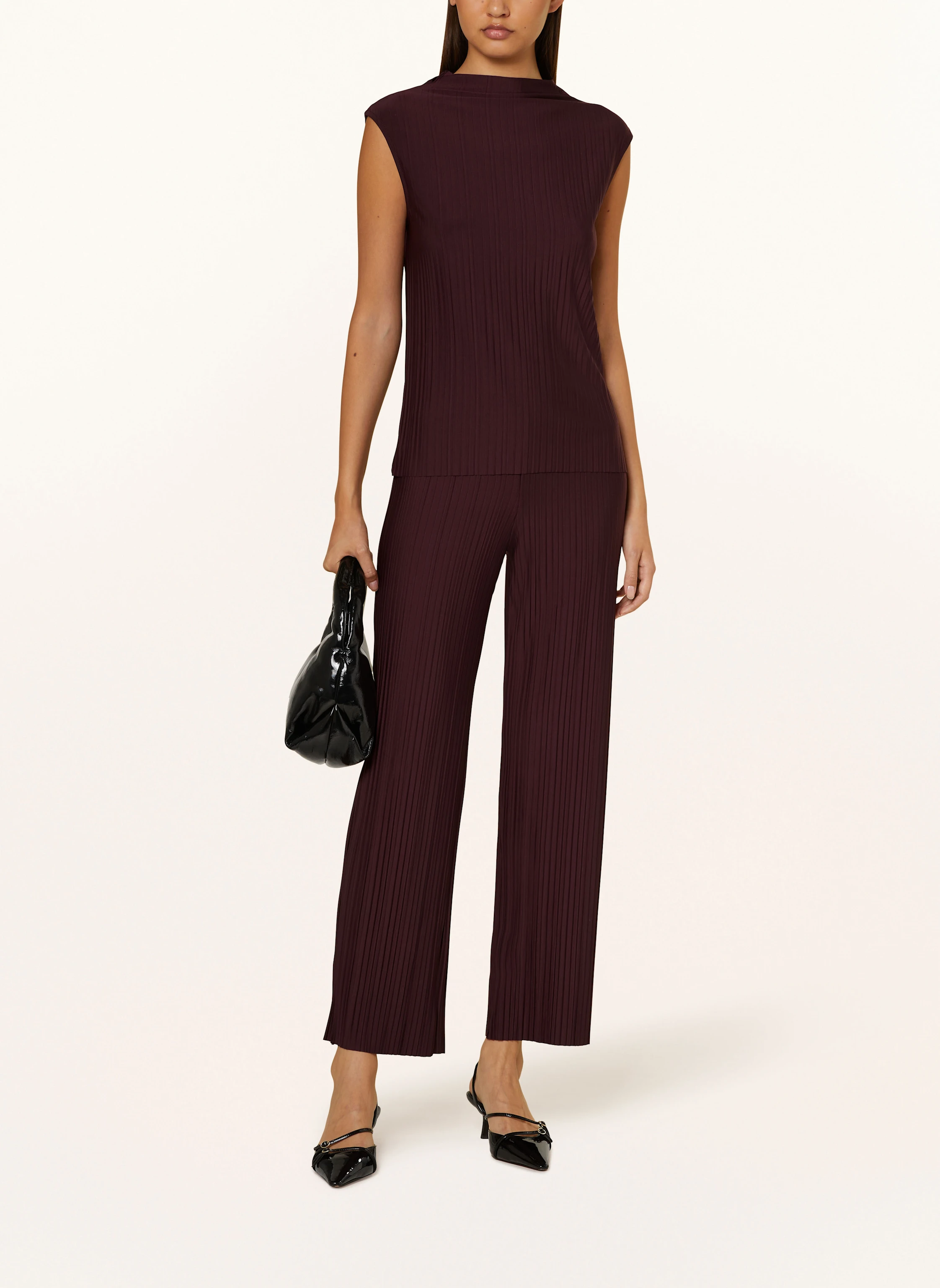 gina tricot Plisseehose aus Jersey