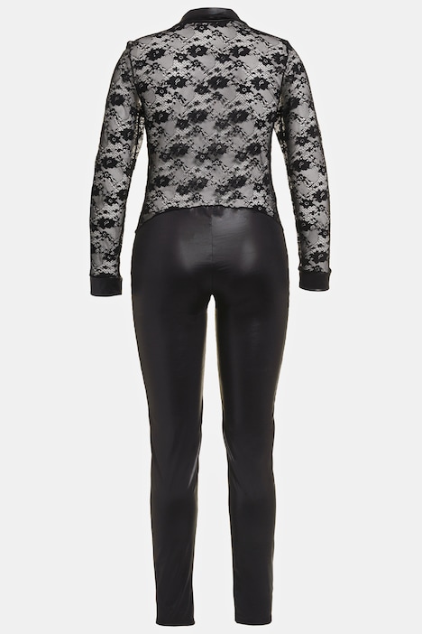 Catsuit, Wetlook, Ouvert Öffnung im Schritt