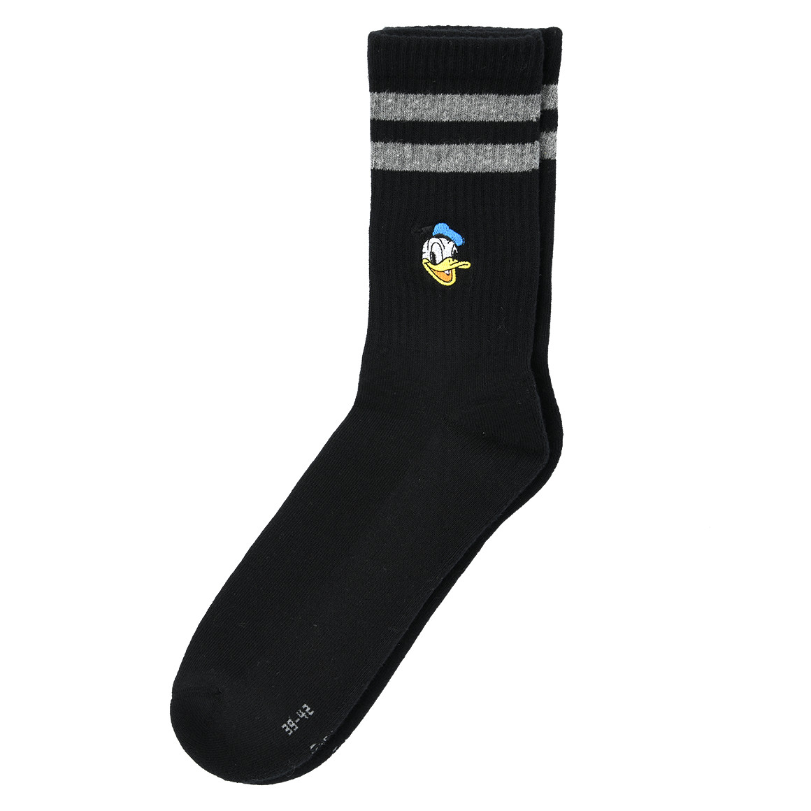 VanVaan 1 Paar Disney Sportsocken mit Donald Duck schwarz