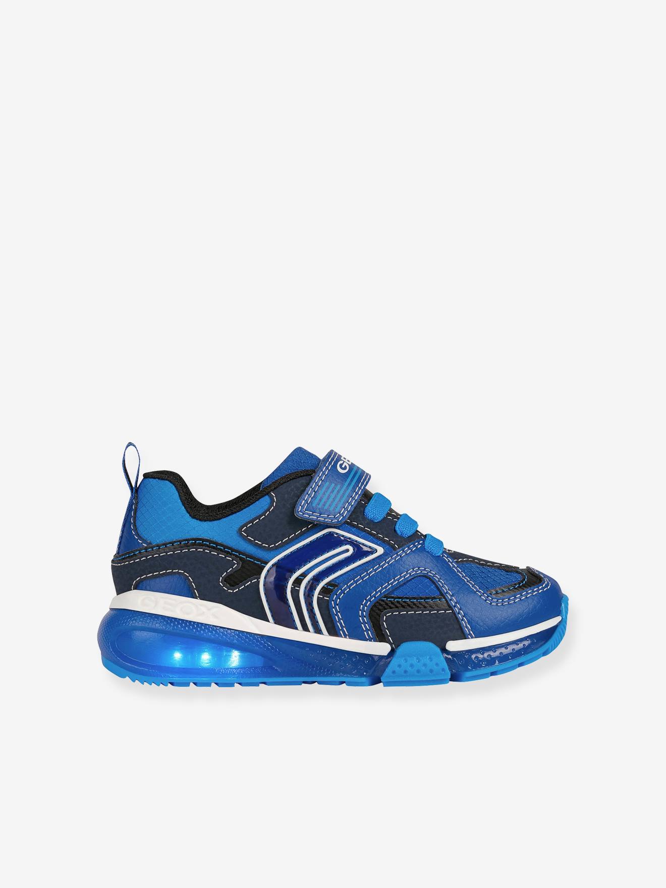 Tênis Bayonyc GEOX® com luzes para meninos, azul elétrico