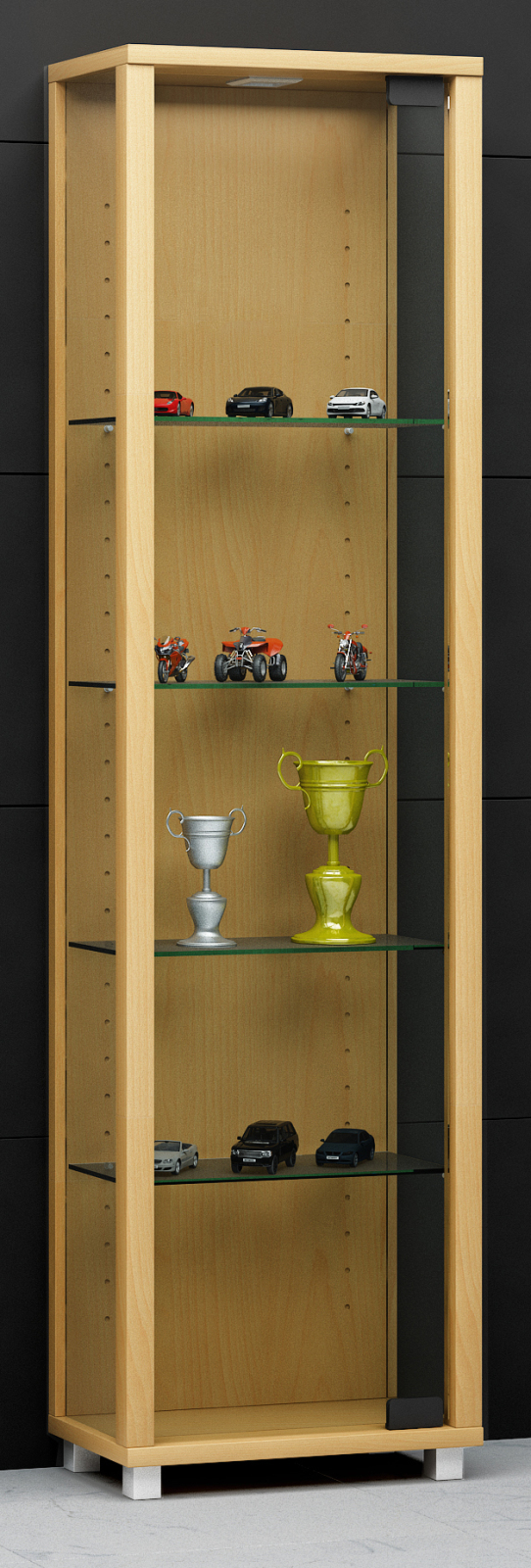 Vitrine EDANA MINI - Buche - 33 cm