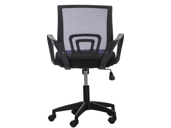 Chaise de bureau - Microfibre & Plastique - Violet - Auburn