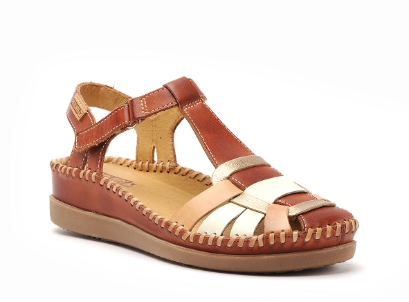 Pikolinos nu pieds plats femme 0965 marron