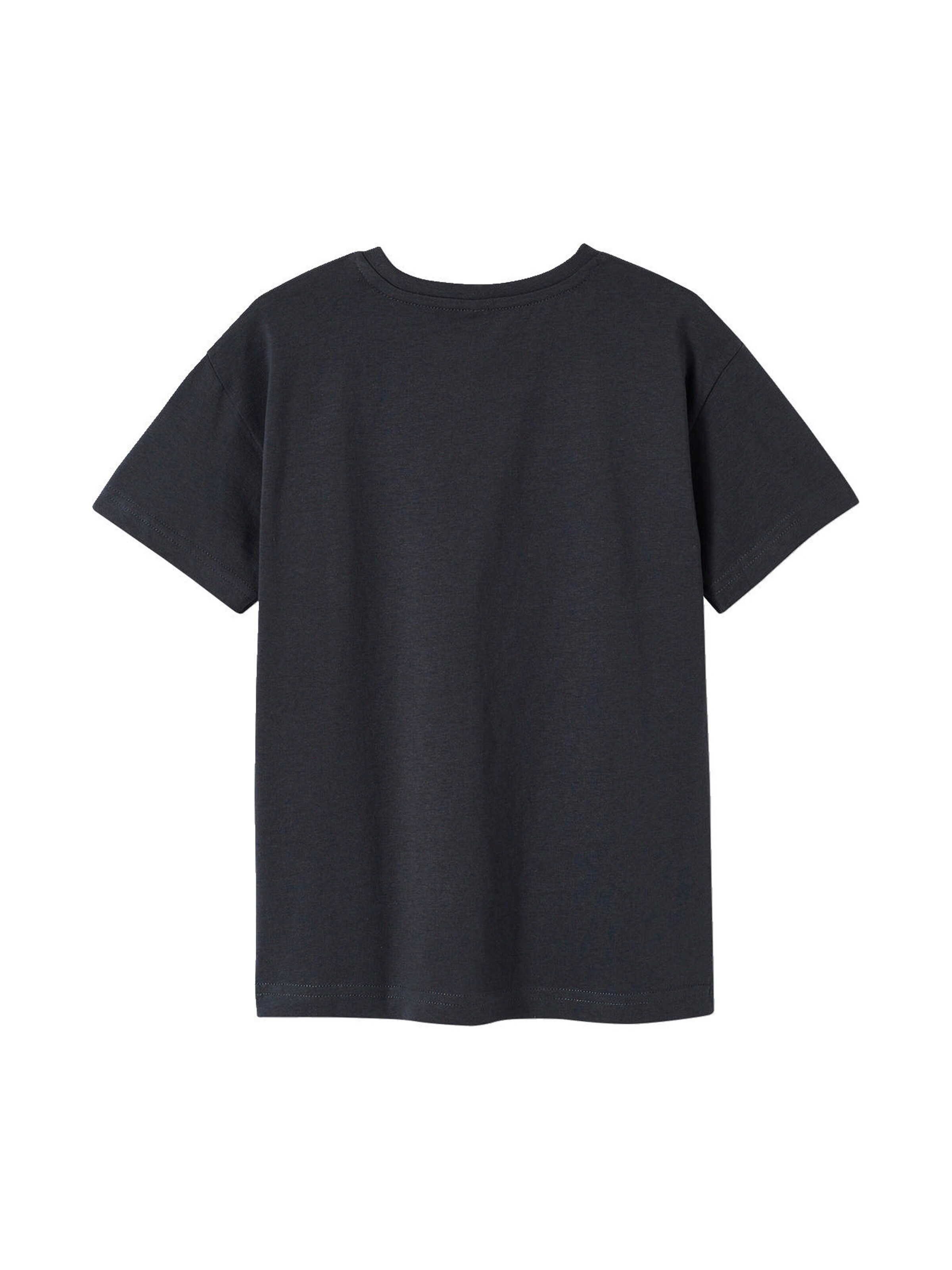 Vertbaudet Jungen T-Shirt mit Tierprint, Recycling-Baumwolle anthrazit