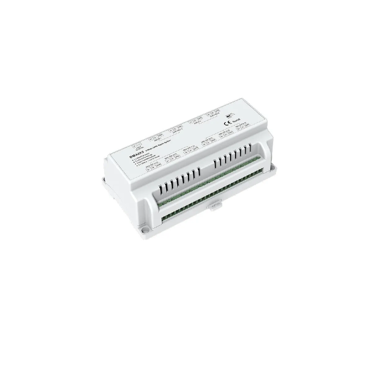 Ledkia Répartiteur Signal DMX 6 Voies - Blanc