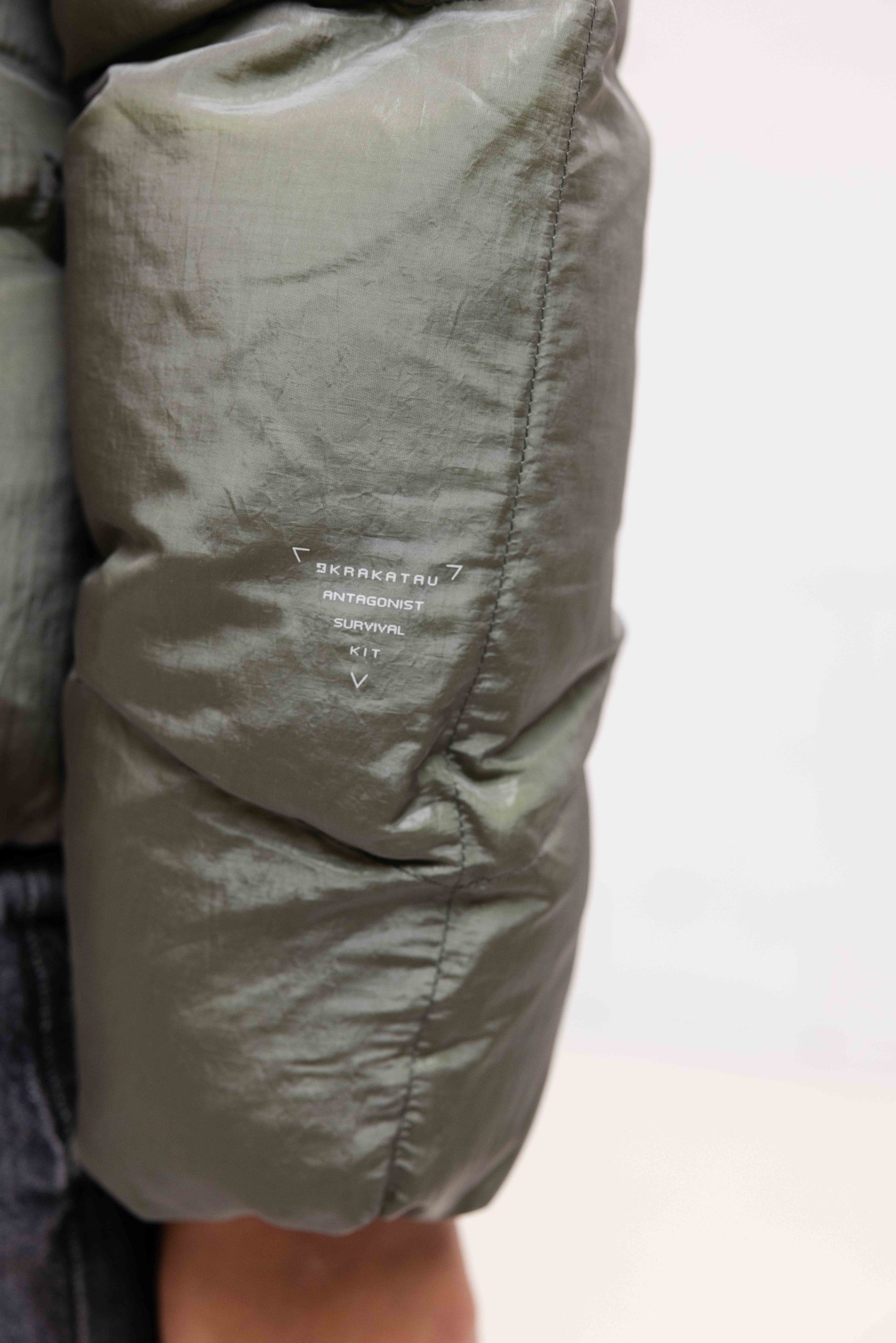 Krakatau Nebula Puffer Winterjas Kids Groen