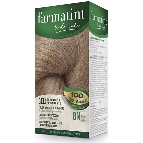 Farmatint - Gel Coloración Permanente 8n-rubio Claro