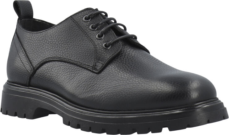 Bianco BIAGIL Derby Tumbled Leather Black