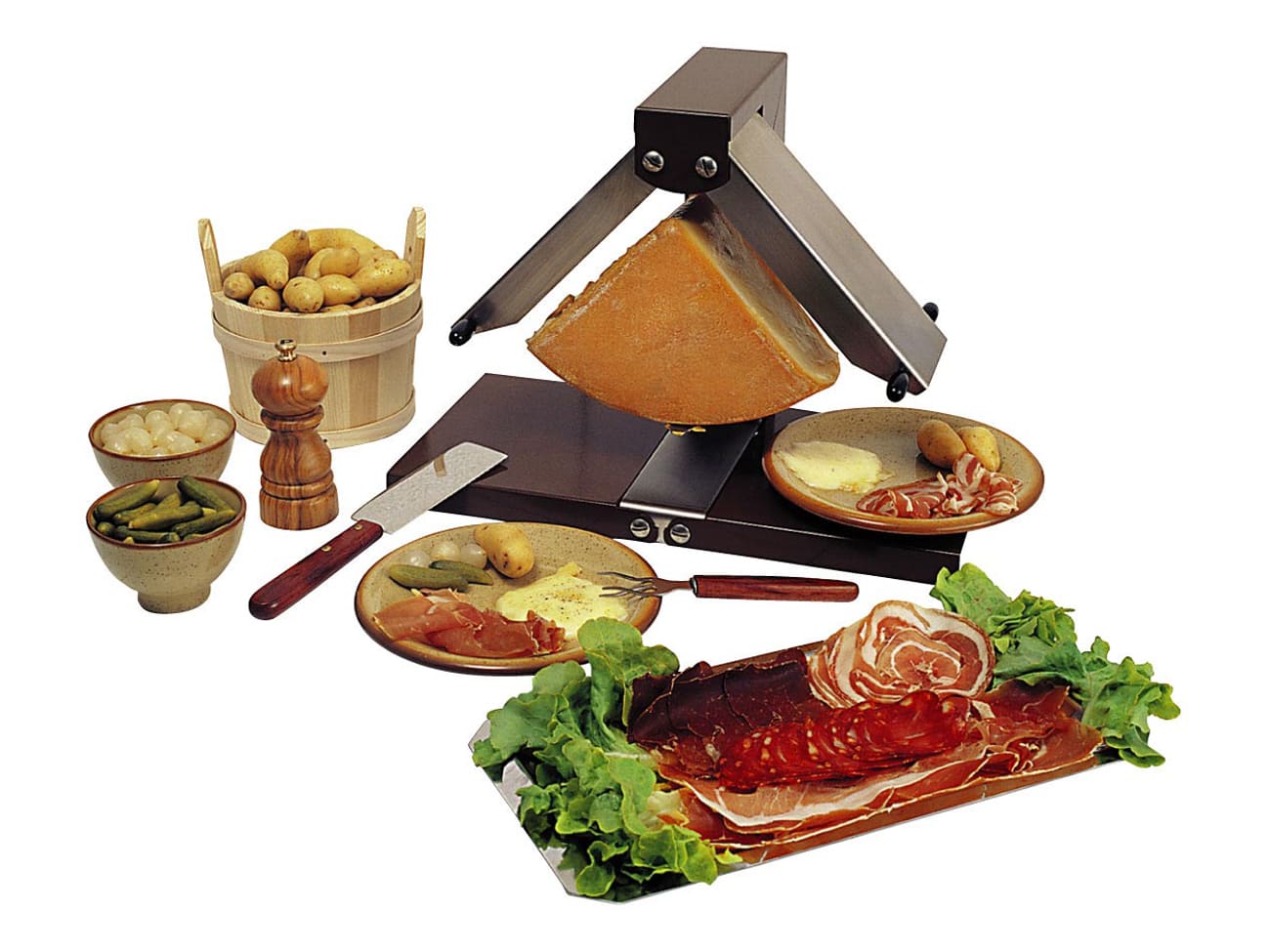 Appareil à raclette Brézière - Tellier (Bron Coucke)