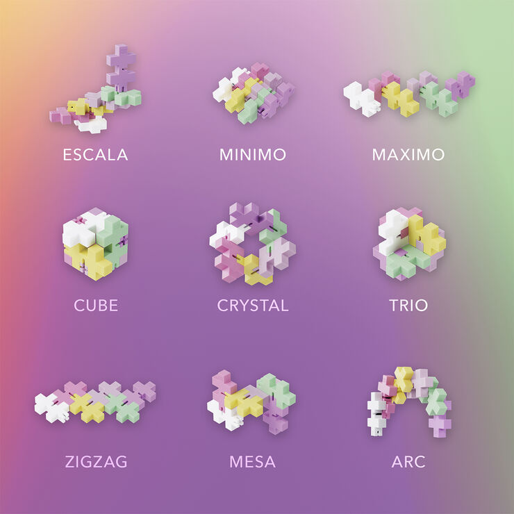 PLUS-PLUS PlusPlus HEXEL Bubblegum