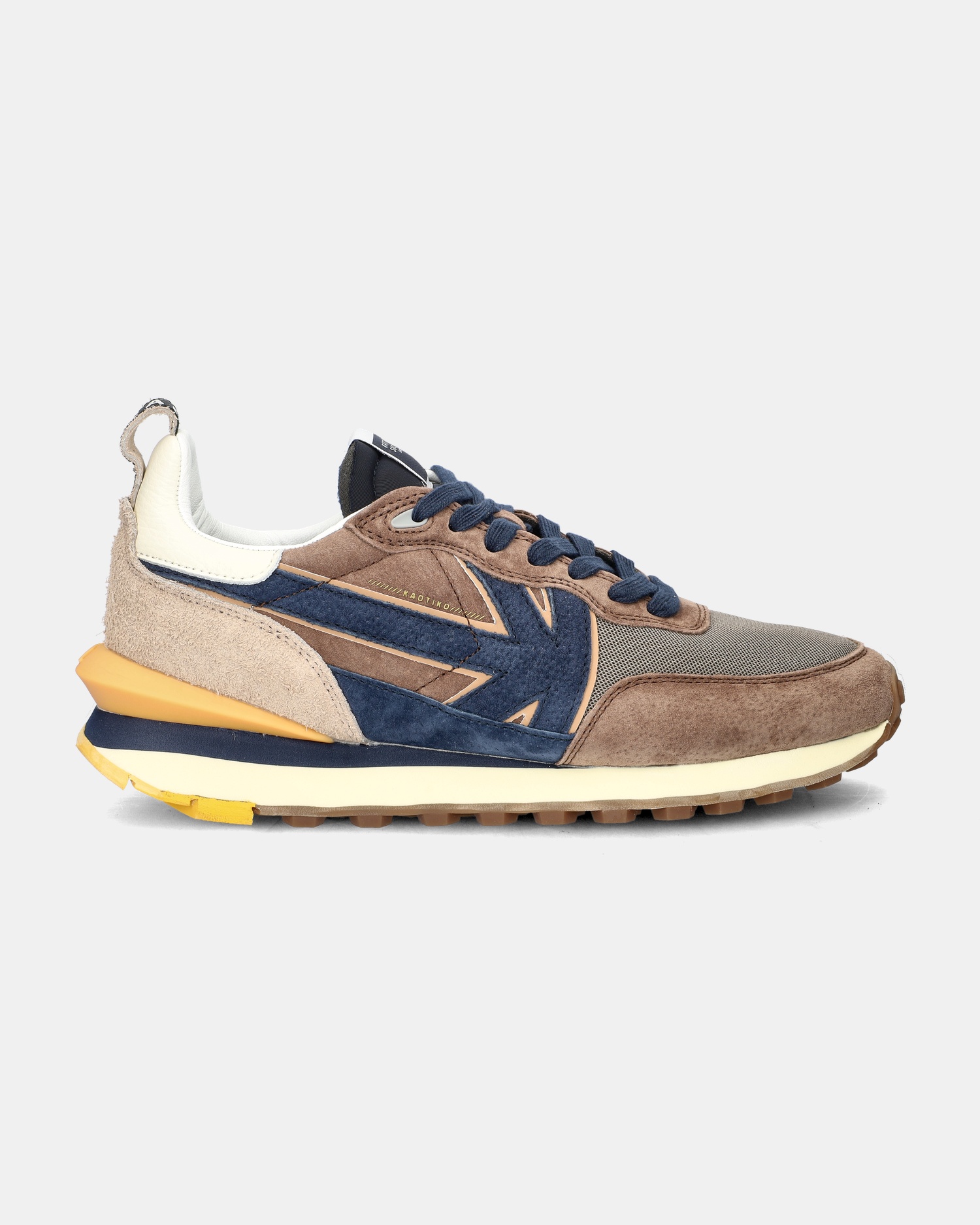 Kaotiko Nara Vintage Lage sneakers  - bruin