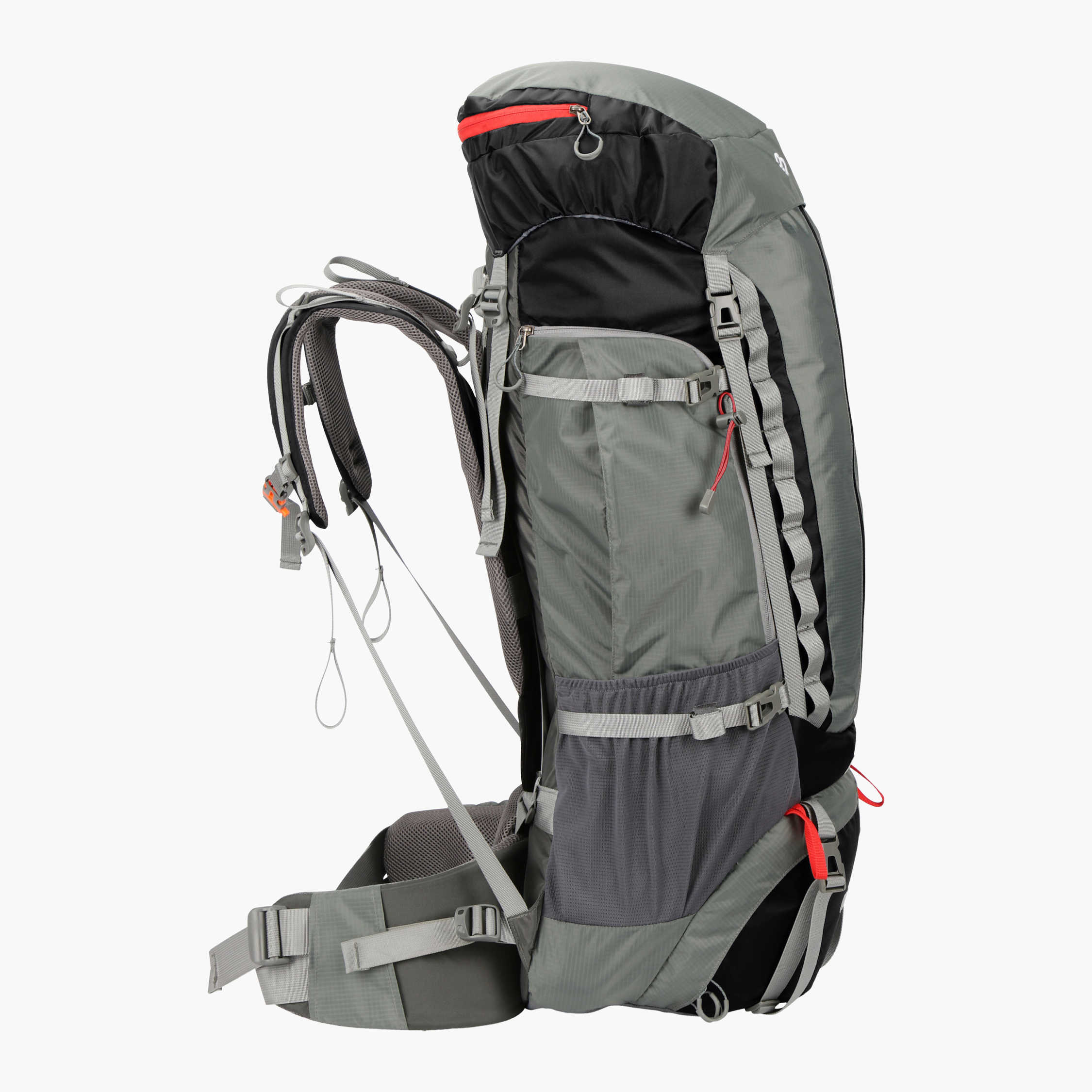 Ryggsekk Backpack, 70 liter, svart