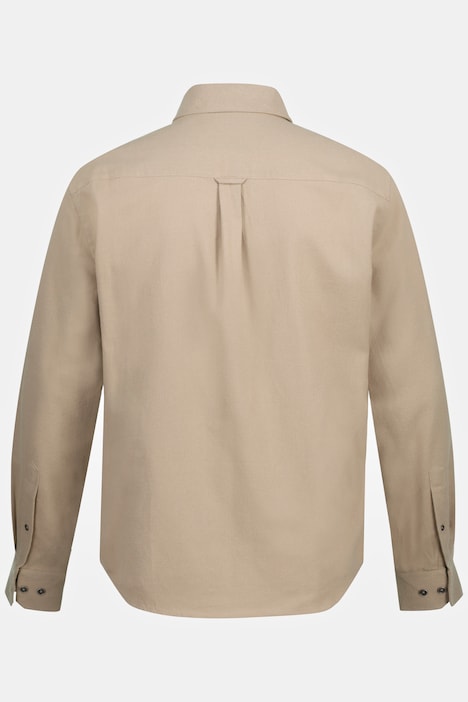 Flanellhemd, Langarm, Kentkragen, Modern Fit