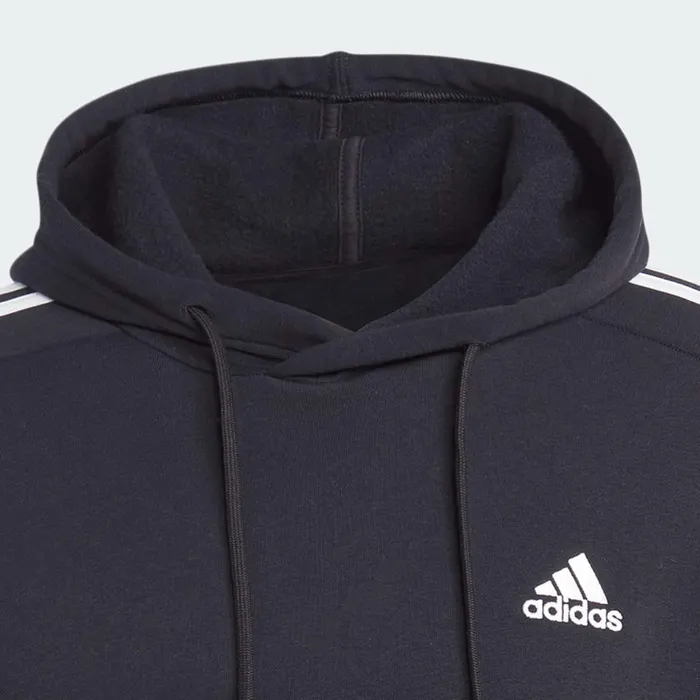 Adidas Essentials 3-Stripes Fleece Hoodie Heren