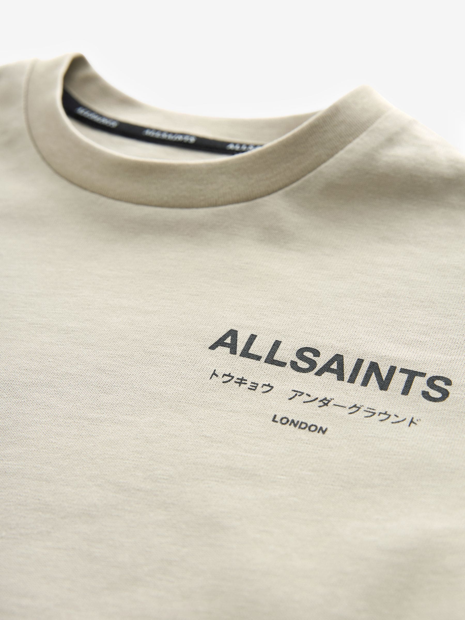 Pastelgeel - smALLSAINTS Oversized Underground Crew Cotton T-Shirt