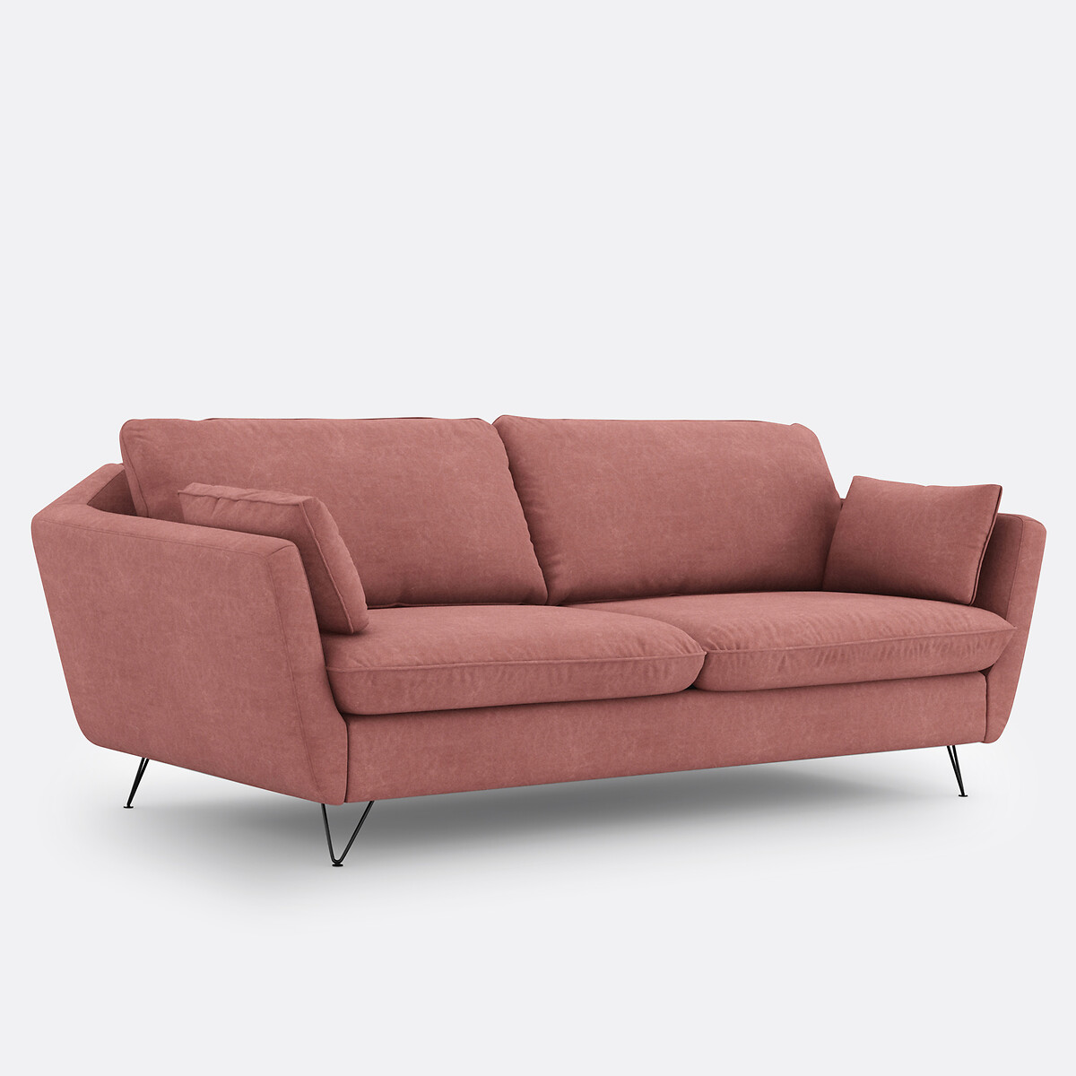 LA REDOUTE INTERIEURS<br>Sofá cama Topim de algodão de 4 a 5 lugares