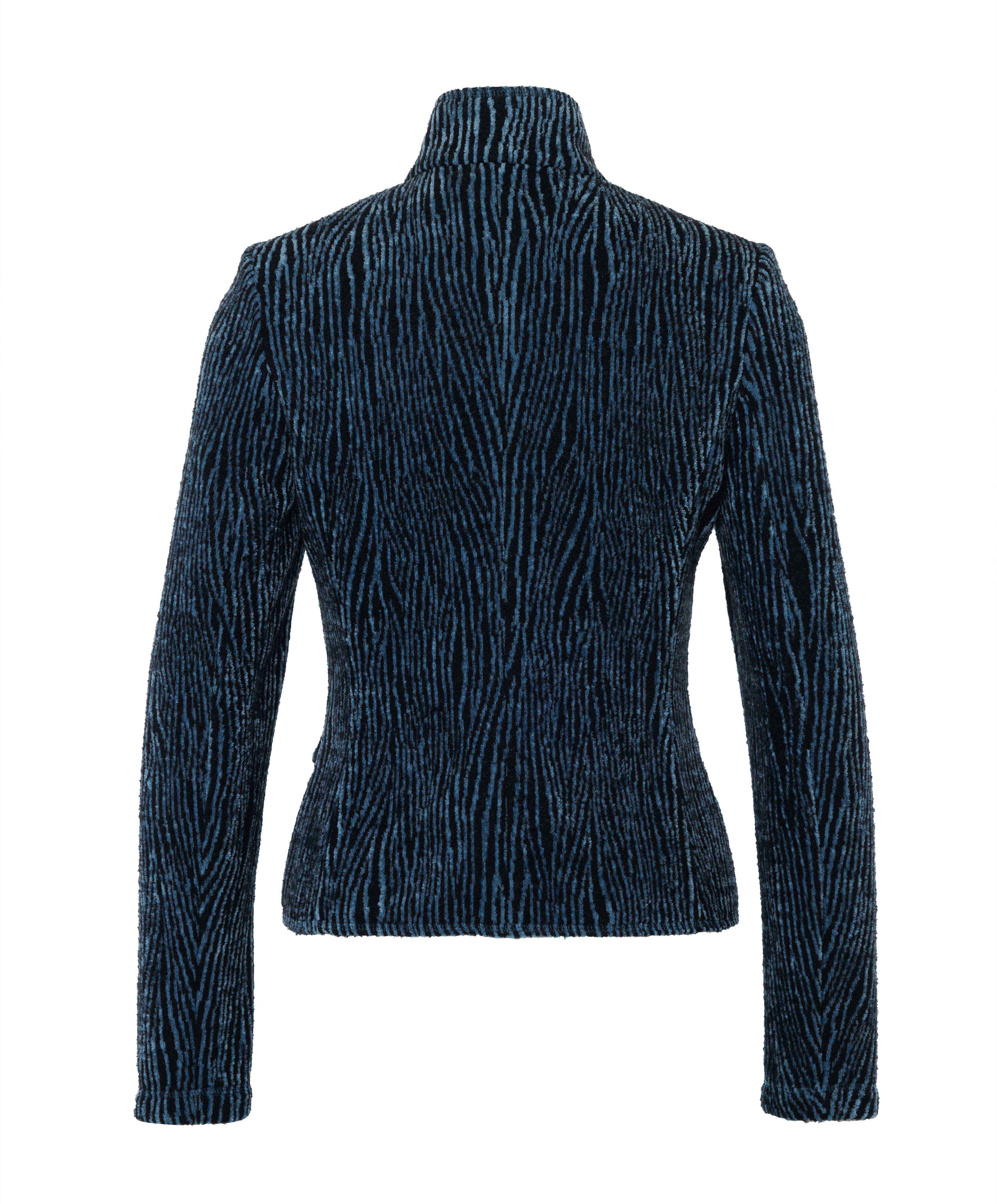 B Three Dames jas blauw