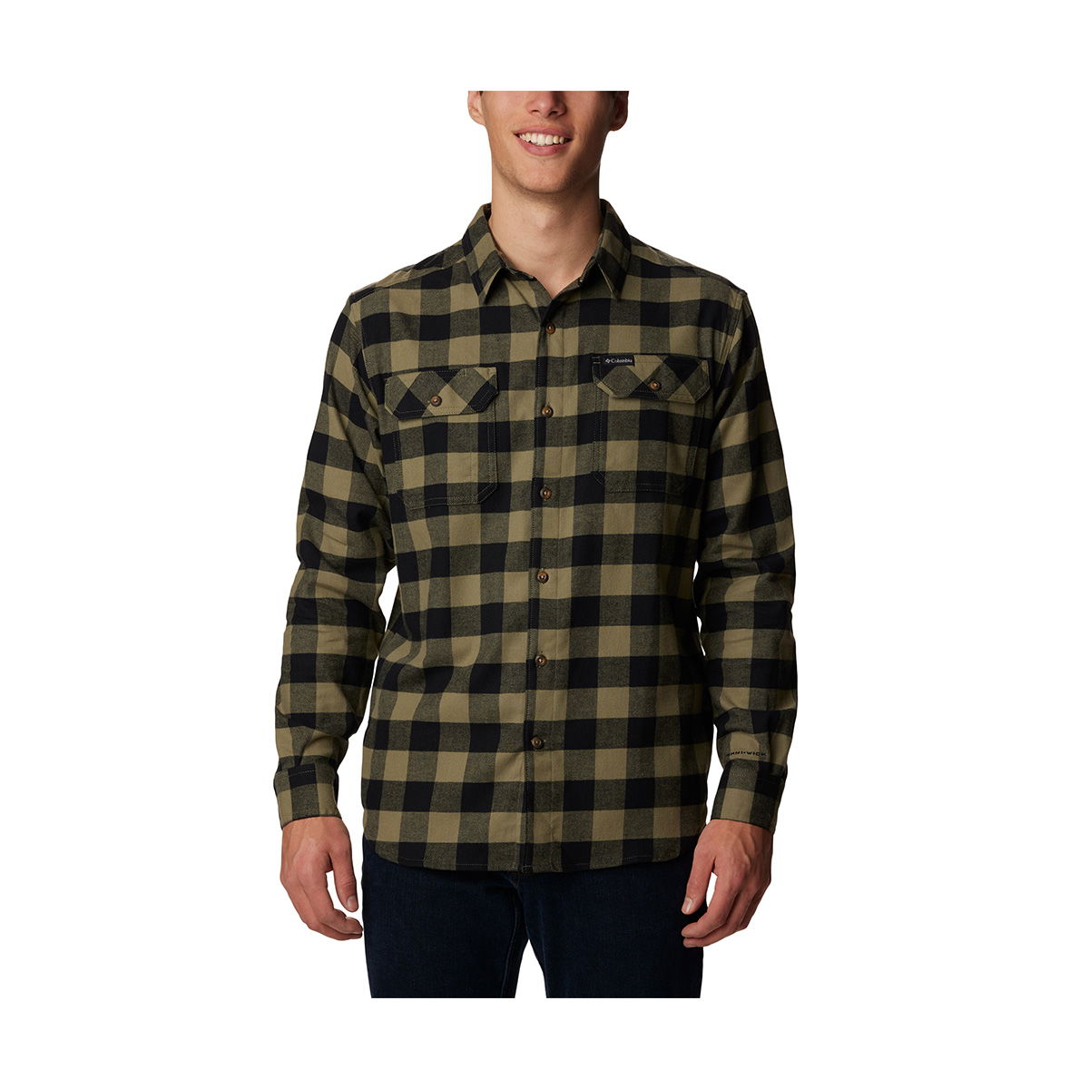 Columbia Flare Gun Stretch Flannel skjorte, herre