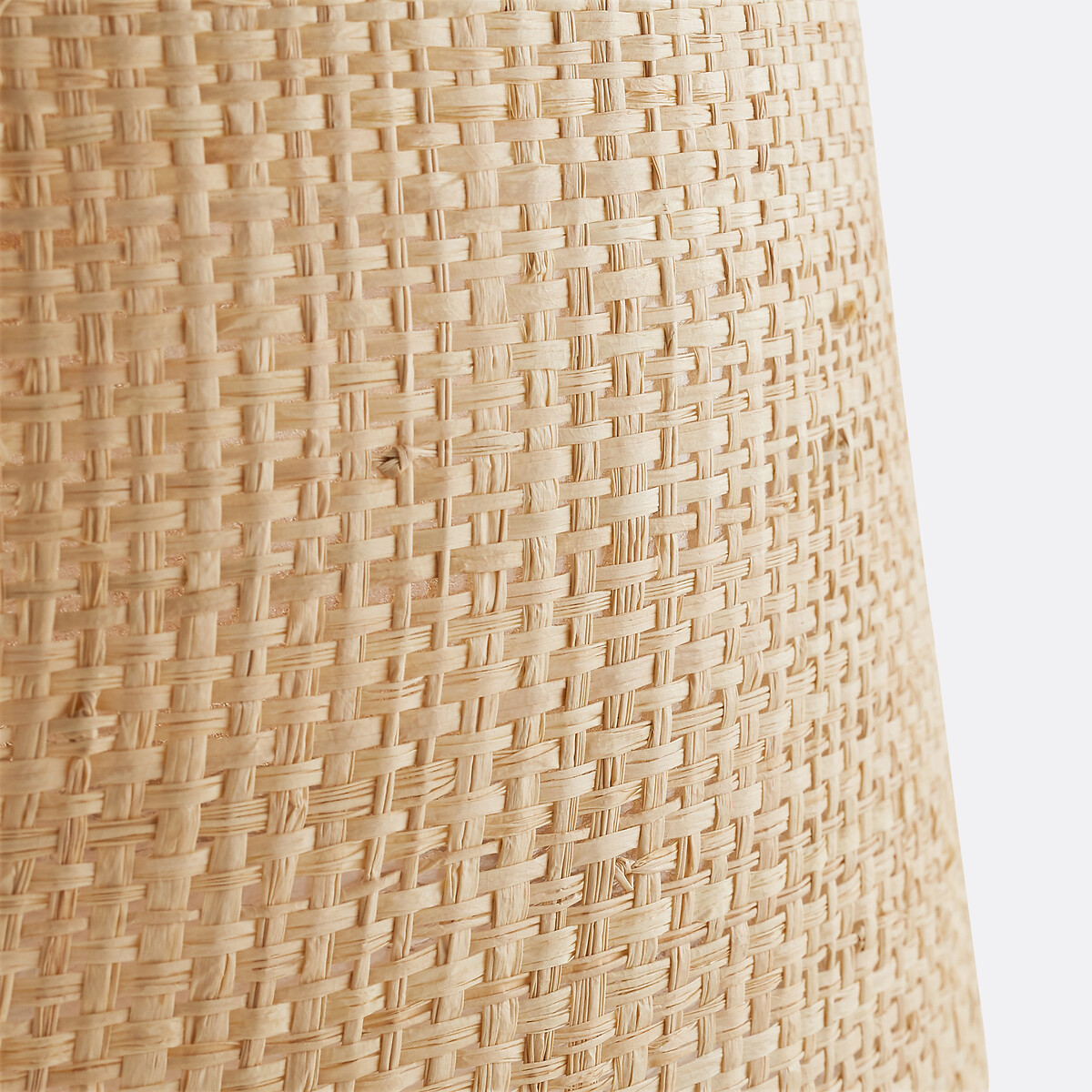 LA REDOUTE INTERIEURS<br>Candeeiro suspenso / Abajur em ráfia, Ø20 cm, Jania