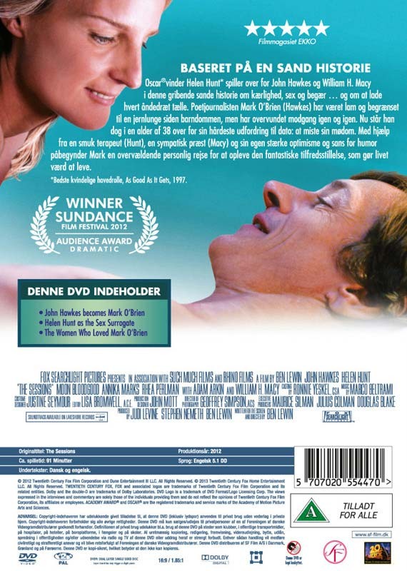 Sessions, The - DVD